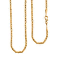 Bali Legacy Vermeil Yellow Gold Over Sterling Silver Borobudur Necklace 36 Inches 40 Grams - Sticky add to cart bar