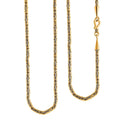 Bali Legacy Vermeil Yellow Gold Over Sterling Silver Borobudur Chain Necklace 20 Inches 23.60 Grams - Sticky add to cart bar