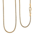 Bali Legacy Vermeil Yellow Gold Over Sterling Silver Tulang Naga Chain Necklace 20 Inches 16 Grams - Sticky add to cart bar