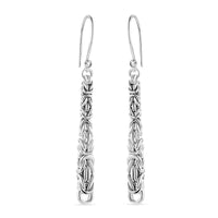 Earrings in Sterling Silver 6.20 Grams