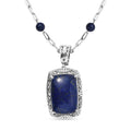African Malachite Necklace (18 Inches) in Platinum Over Copper 69.80 ctw - Sticky add to cart bar