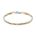 Bali Legacy Borobudur 4x2.5mm Bracelet in 22K Vermeil Yellow Gold and Sterling Silver (8.00 In) 16.55 Grams - Sticky add to cart bar