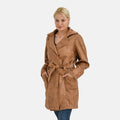 "Doorbuster Khaki Double-Breasted Trench Coat with Belt - S Tan and Olive Sizes S-XL" - Sticky add to cart bar