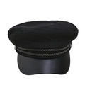 Comfortable Classic Beret Cap - Black (Diameter: 22-22.8") - Sticky add to cart bar