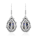 Abalone Shell Tree of Life Earrings in Stainless Steel - Sticky add to cart bar