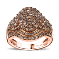 Diamond Radiant Ring in  Sterling Silver - Sticky add to cart bar