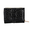 Gold Crocodile Embossed RFID Protected Faux Leather Wallet (4.3"x3.2") - Sticky add to cart bar