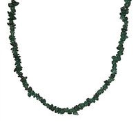 Green Aventurine 215.00 ctw Necklace in Silvertone 36 Inches