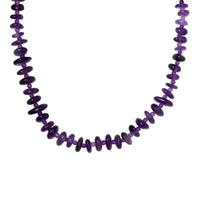African Amethyst 240.00 ctw Necklace in Rhodium Over Sterling Silver 20 Inches