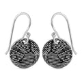 Sterling Silver Round Dangle Earrings 3.03 Grams - Sticky add to cart bar