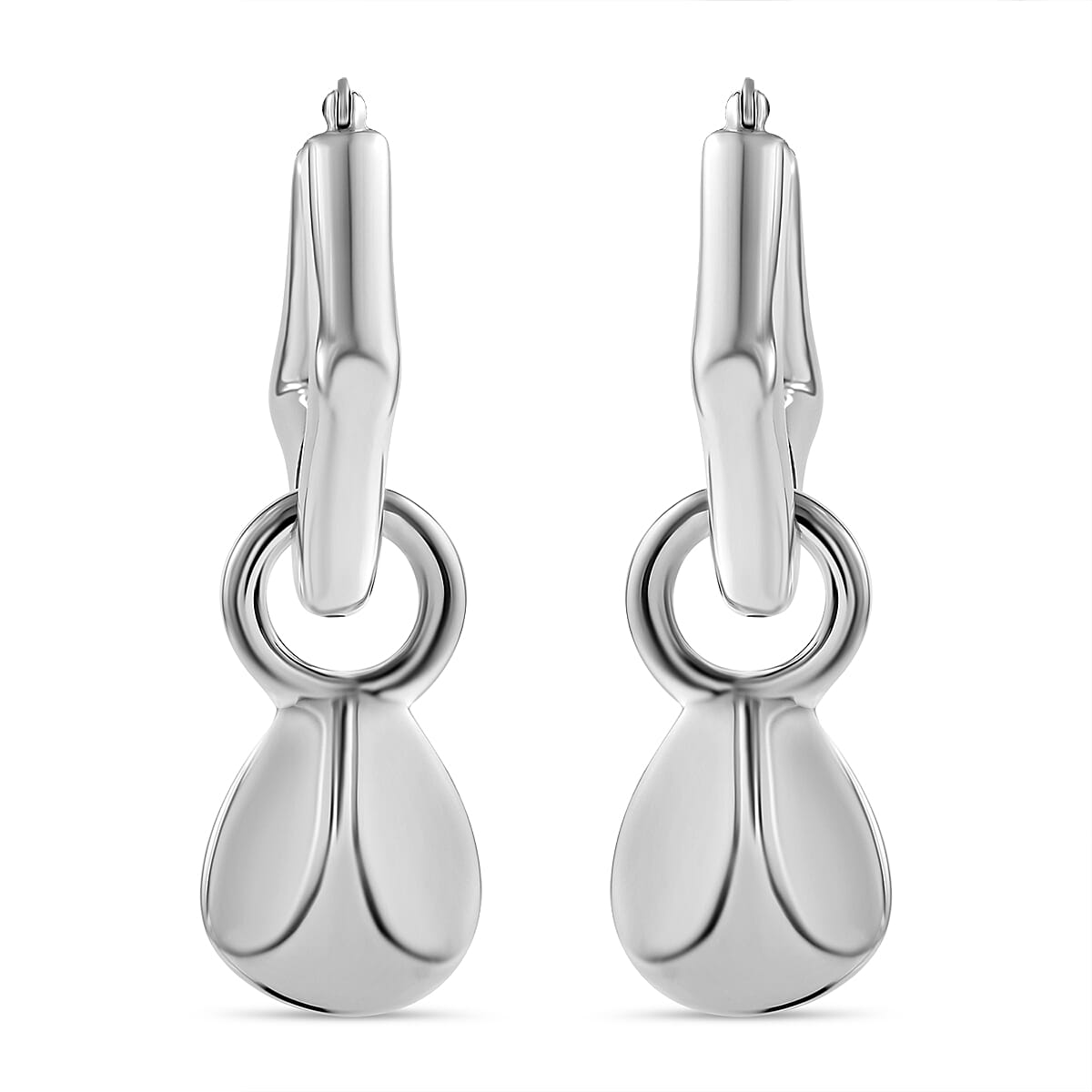 Rhythm Drop Earrings in Sterling Silver 9.93 Grams