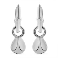 Rhythm Drop Earrings in Sterling Silver 9.93 Grams