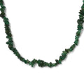 Green Aventurine Chips 36 Inches Necklace 215.00 ctw - Sticky add to cart bar