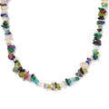Multi Gemstone Chips 263.00 ctw Necklace 36 Inches - Sticky add to cart bar