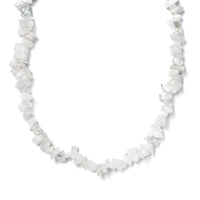 Rainbow Moonstone Chips 235.00 ctw Necklace 28 Inches