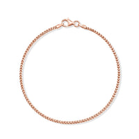 14K RG Over Sterling Silver Bracelet (7.50 In) (2.50 gram)