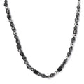 Karis Hematite 150.00 ctw Necklace in Platinum Bond 20 Inches - Sticky add to cart bar