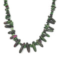 Karis Ruby Zoisite 300.00 ctw Necklace in Platinum Bond 20 Inches - Sticky add to cart bar