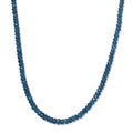 Malgache Neon Apatite 80.00 ctw Necklace in Vermeil Yellow Gold Over Sterling Silver 18 Inches - Sticky add to cart bar