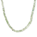 Montezuma Prasiolite 160.00 ctw Beaded Necklace in Sterling Silver 18 Inches - Sticky add to cart bar