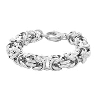 Sterling Silver Bracelet (7.50 In) (17.60 g)