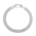 Sterling Silver Flat Coryana Bracelet (7.50 In) (6.50 g) - Sticky add to cart bar