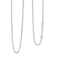 Double Bismark Chain Necklace in Sterling Silver 9.90 Grams 20 Inches - Sticky add to cart bar