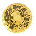 AAAA Madagascar Yellow Sapphire (Rnd 5.5 mm) 0.80 ctw Loose Gemstone - Sticky add to cart bar