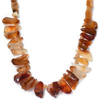Agate 233.00 ctw Necklace in Platinum Bond 20 Inches
