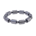 Terahertz 140.00 ctw Barrel Block Stretch Womens Bracelet (6.5-7In) - Sticky add to cart bar