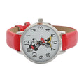 Mouse Watch in Silvertone with Adjustable Strap - Sticky add to cart bar
