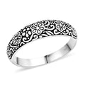 Bali Legacy Sterling Silver Floral Ring (Size 10.0) (2.71 g) - Sticky add to cart bar
