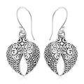 Bali Legacy Angel Wings Earrings in Sterling Silver 4.20 Grams - Sticky add to cart bar