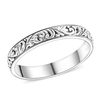 Bali Legacy Sterling Silver Ring (Size 5.0) (3.63 g)