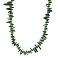 Chrome Diopside and Green Jade (D) 107.00 ctw Necklace 20 Inches in Stainless Steel - Sticky add to cart bar