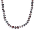 Malagasy Labradorite Necklace (20 Inches) in Stainless Steel 126.50 ctw - Sticky add to cart bar