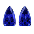 Certified & Appraised AAAA Tanzanite Set of 2 (Fancy 15x9 mm) 10.21 ctw - Sticky add to cart bar