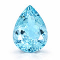 Certified & Appraised AAAA Santa Maria Aquamarine (Pear 14x10.2 mm) 5.04 ctw - Sticky add to cart bar