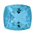 Certified & Appraised AAAA Santa Maria Aquamarine (Cush 12.5X11.2 mm) 6.55 ctw - Sticky add to cart bar
