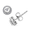 NY Closeout Luxuriant Lab Grown Diamond 0.20 ctw Stud Earrings in 10K White Gold - Sticky add to cart bar