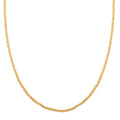 Roc Chain Necklace in 14K Yellow Gold Over Sterling Silver 6.9 Grams 24 Inches - Sticky add to cart bar