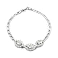 Simulated Diamond 3.80 ctw Bracelet in Sterling Silver (7.50  (7.50 In) - Sticky add to cart bar