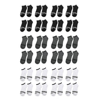 Mossimo 20 Pairs Quarter Length Women's Socks - White/Multi Color (Sizes 4-10)