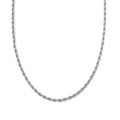 Rope Chain Necklace in Stainless Steel 28 Inches - Sticky add to cart bar