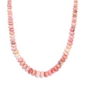 Pink Opal 172.00 ctw Necklace in Platinum Bond 20 Inches - Sticky add to cart bar