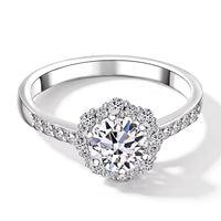 Luxuriant Lab Grown Diamond E-F VS 1.00 ctw Ring in 10K White Gold