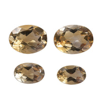 AA Brazilian Citrine Set of 4 (Mix Mix mm) 2.58 ctw Loose Gemstone