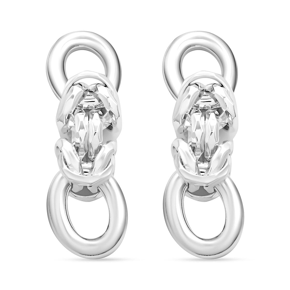 Italian Sterling Silver Earrings (16.2 g)