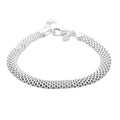 La Bella Italian Sterling Silver Bracelet (7.50 In) 6.40 Grams - Sticky add to cart bar