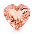 AAAA Marropino Morganite (Hrt 11 mm) 3.50 ctw - Sticky add to cart bar